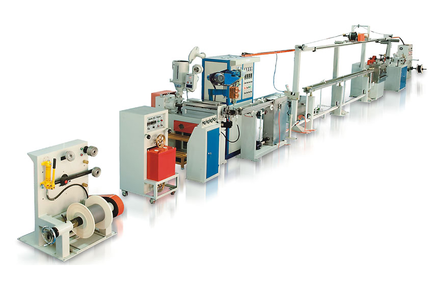 LDFE(低密度)、HDPE(高密度)化學(xué)發(fā)泡電纜生產(chǎn)線